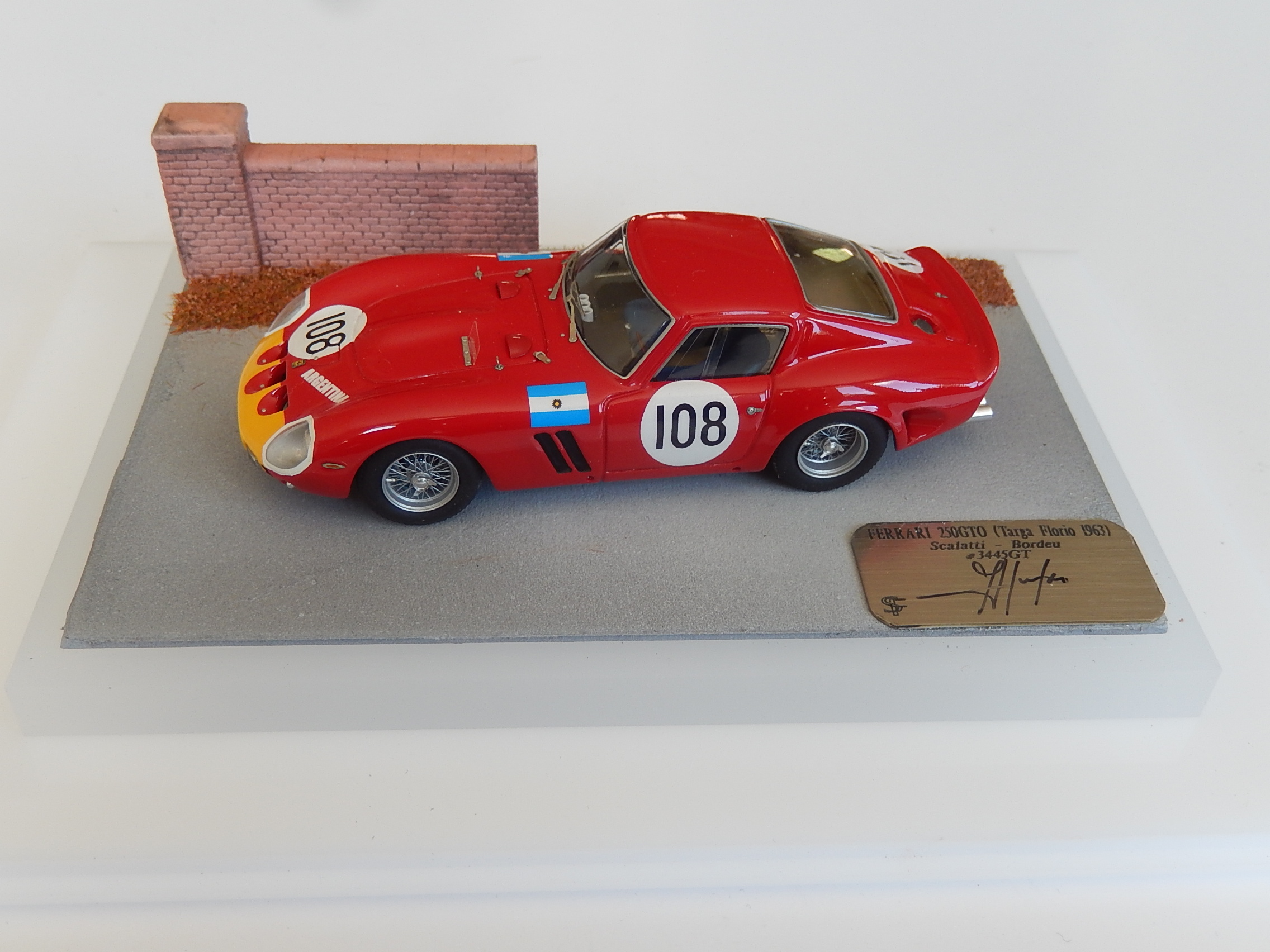 F. Suber : Ferrari 250 GTO Targa Florio 1963  --> SOLD